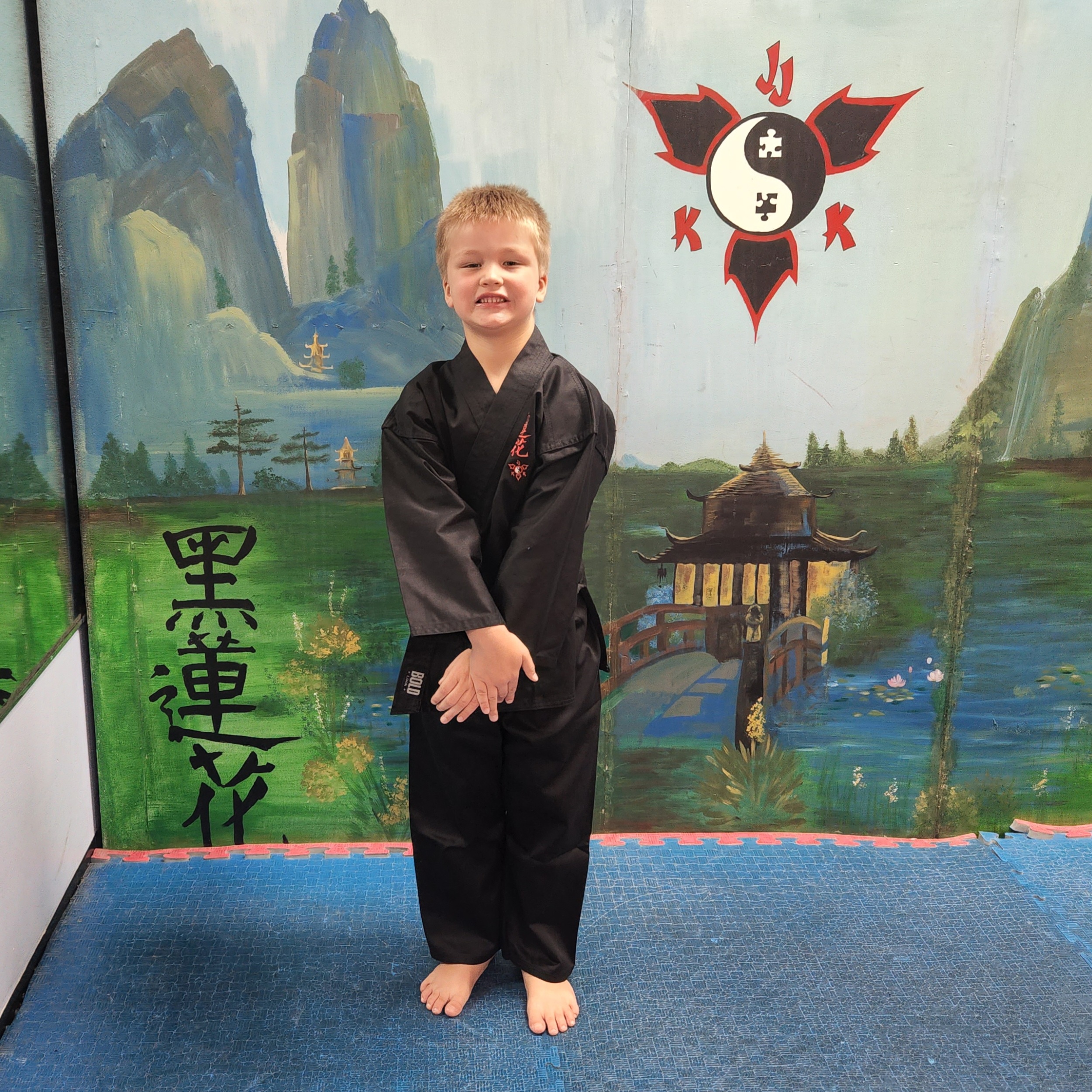 Beginners at Kia Kidz Martial Arts Center