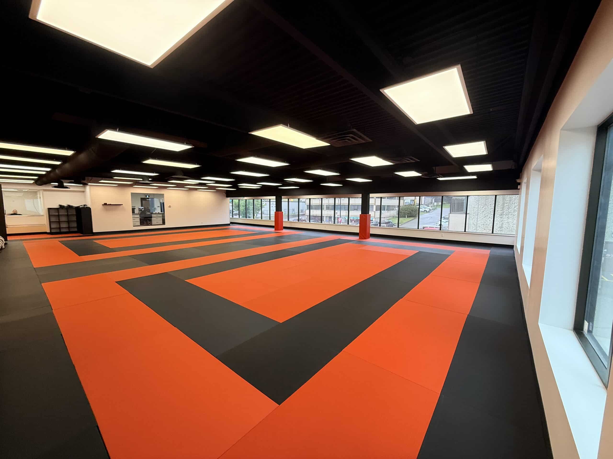 The training floor