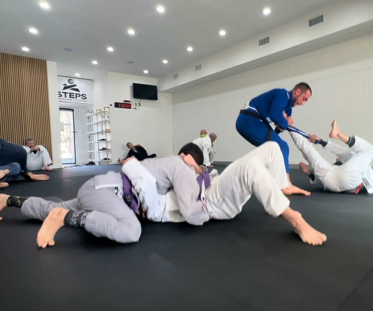 Adults Jiu Jitsu at Steps BJJ